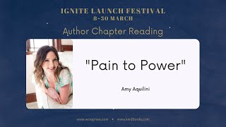 Amy Aquilini  Ignite Launch Festival Chapter Reading [upl. by Hadley]