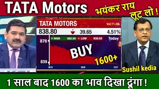 TATA Motors share Futureanalysis Sushil Kediabuy or not tata motors share news todaytarget 2025 [upl. by Ettenim583]