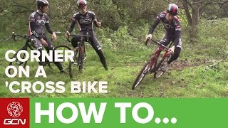 How To Corner On A CycloCross Bike  Matt Does CycloCross Ep 3 [upl. by Jobie315]