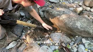 Gold Prospecting Adventure in the Cascade Mountains  Stunning Views amp Creek Mining [upl. by Anette8]