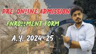 PreRegistration Form FY Admission Process Date 2024l After 12th HSC Results l Mumbai University [upl. by Irdua391]