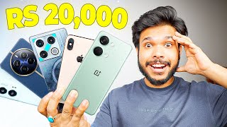 Top 5 Best Smartphones Under 20000 [upl. by Jehias]