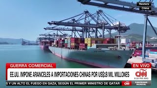 Panorama Mundial Con Gabriela Frías EEUU Impone Nuevos Aranceles A Importaciones Chinas  51424 [upl. by Adnohsirk272]