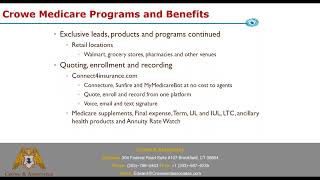 Medicare Lead Programs Expense Reimbursements amp Other AgentAgency Programs [upl. by Leahcimrej]