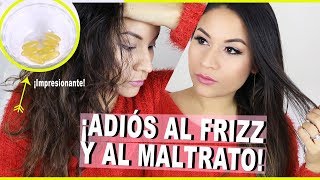 TRATAMIENTO PARA EL CABELLO SECO Y MALTRATADO CABELLO SIN FRIZZ Y SIN PUNTAS ABIERTAS 8 [upl. by Enaffit]