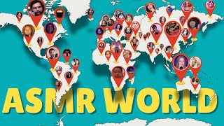 150 ASMRtists from 50 countries 30k special [upl. by Barnabe]