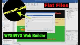 How to use Flat Files in WYSIWYG Web Builder  Complete Tutorial  Learning Never Ends [upl. by Margaretha]