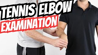 Special Tests for Lateral Epicondylitis or Tennis Elbow [upl. by Castara]