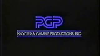 Procter amp Gamble Productions March 15 1988 [upl. by Wendin]