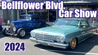 Bellflower Blvd Car Show 2024  Bellflower California [upl. by Wichern]