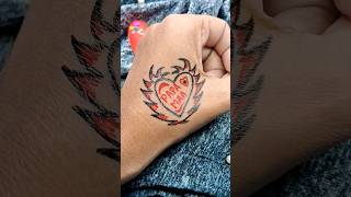 Papa tattoo design❤️ trending viral ytshorts satisfying shortvideo tattoo tatooart papa maa [upl. by Beal]