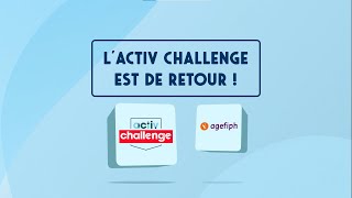 Activ challenge votre rendezvous de sensibilisation interentreprises  Prêt à relever le défi [upl. by Ewolram]