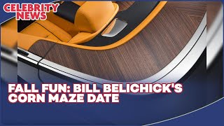 Corn Maze Date Bill Belichick amp Girlfriend Embrace Fall Spirit [upl. by Kalila497]