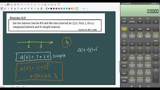 SoA Exam FM Matemáticas Financieras 3 Interés simple vs compuesto [upl. by Mouldon]