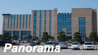 a80111 원광대 치과대학교 전경 4K Panoramic view of Wonkwang University Dental School [upl. by Aksoyn337]