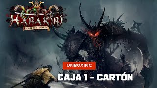 Unboxing Harakiri Blade of Honor  Caja 1 [upl. by Anaejer]