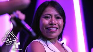 Yalitza Aparicio responde a Superholly tras criticarla por su forma de hablar inglés  Telemundo [upl. by Tull572]