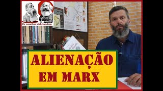 MARX  Alienação e Estranhamento [upl. by Larcher792]