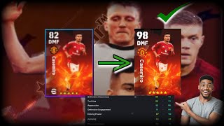 Nominating Contract👉 Manchester United 🟥 Casemiro Level Trening💥 👍 98 DMF😮  eFootball2025 Mobile [upl. by Racklin]