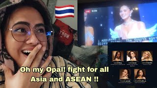 Filipino Reaction to Miss Universe 2024 Top 5 Announcement missuniversereaction missuniverse wow [upl. by Scevo95]