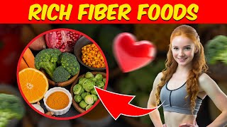 Top 10 High Fiber Foods You Need to Eat Daily for Better Health [upl. by Weston258]