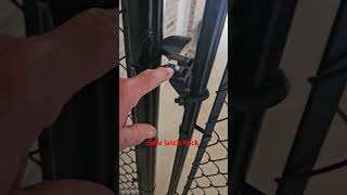 Gate latch hack [upl. by Indnahc885]