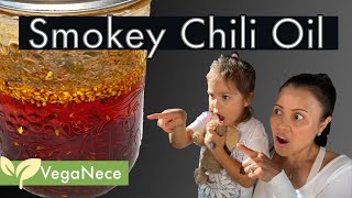 How to make Chili Oil  Easy  Smokey [upl. by Pucida]