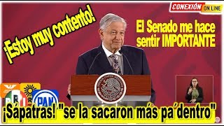 Es un orgullo su rechazo Senadores AMLO se salió con la suya [upl. by Alleyne19]