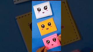 DIY paper wallet ✨ cute paper wallet making idea shorts youtubeshorts trendingshorts ytshorts [upl. by Gert]