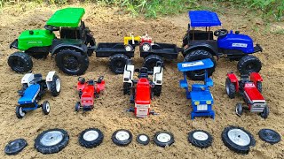 Bccho aaj mitti se mile bhot hi sunder sunder tractor Wow mini tractor video [upl. by Ocsirf]