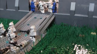 Lego Star Wars Clone Trooper Base  Prison 800 Subscribers MOC [upl. by Tennek]