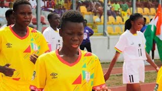 Ghana vs Benin U20 30 Womens WAFU Zone B U20 2023 Highlights [upl. by Dedie416]