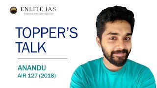 TOPPERS TALK By ANANDU AIR 127 Philosophy National Topper 2018 Marks 319 [upl. by Ellah]