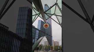 warszawa rondo stacja metro skyscraper warsaw city travel [upl. by Ori]