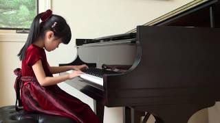 Natalie Zhang6 plays Bach Invention No 13 in A minor BWV 784 [upl. by Dadinirt724]