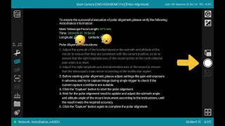 Touptek Astro Station Polar Alignment Routine [upl. by Semaj]