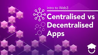 Centralised vs Decentralised Apps  Intro to Web3 [upl. by Rennerb406]