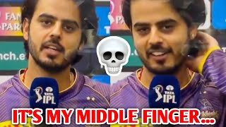 Nitish Rana and Harsha Bhogle WTF Moment 💀 KKR IPL 2024 Cricket News Facts [upl. by Nuzzi]