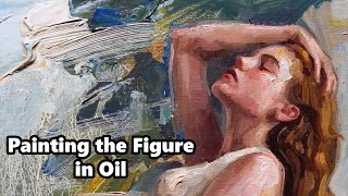 Oil Painting Process  A Figure Study [upl. by Aynatahs]