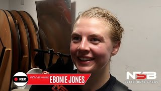 Ebonie Jones Reacts To Winning Commonwealth Silver Title In Portsmouth Last Night [upl. by Kary]