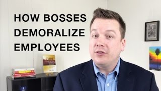 How Bosses Demoralize Employees  Your Practice Ain’t Perfect  Joe Mull [upl. by Ahsik]