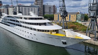 Sunborn London Yacht Hotel tour Royal Victoria Dock London Stationary Luxury Cruise Ship 2022 [upl. by Leora30]