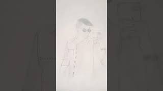 sketch sketch drawing  sketch boy  sketch video kasa  h sketch [upl. by Ecam]