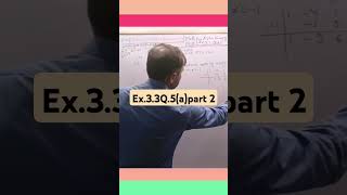 Mathematical economics Alpha Chiang ch3 Ex33Q5apart 2 [upl. by Dailey]