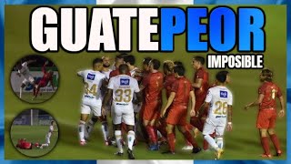 🇬🇹 PERO QUE VIVA EL FÚTBOL GUATEMALA  Solo los verdaderos héroes se bancan un clásico guatemalteco [upl. by Acinoreb]