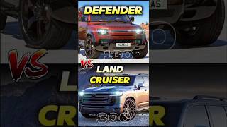 Defender 130 vs Land Cruiser 300  Which is Better SUV   yashautocars youtubeshorts [upl. by Mahalia]