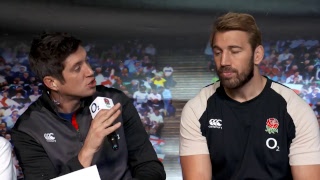 O2 Inside Line Live Robshaw previews England v Japan [upl. by Azilef]