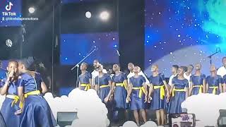 Stream Of Life Choir Performing Lukusuta On Sheebahs Neyanziza Live Concert BkMediaPromotions [upl. by Alesandrini985]