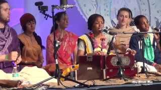 HG Acyuta Gopi Singing in Sadhu Sanga Retreat 2015 on Day 2  Bhakti Bhajan Kirtan [upl. by Doowrehs]