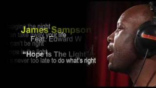 James Sampson  Hope is the light Lyrics [upl. by Ahseki512]